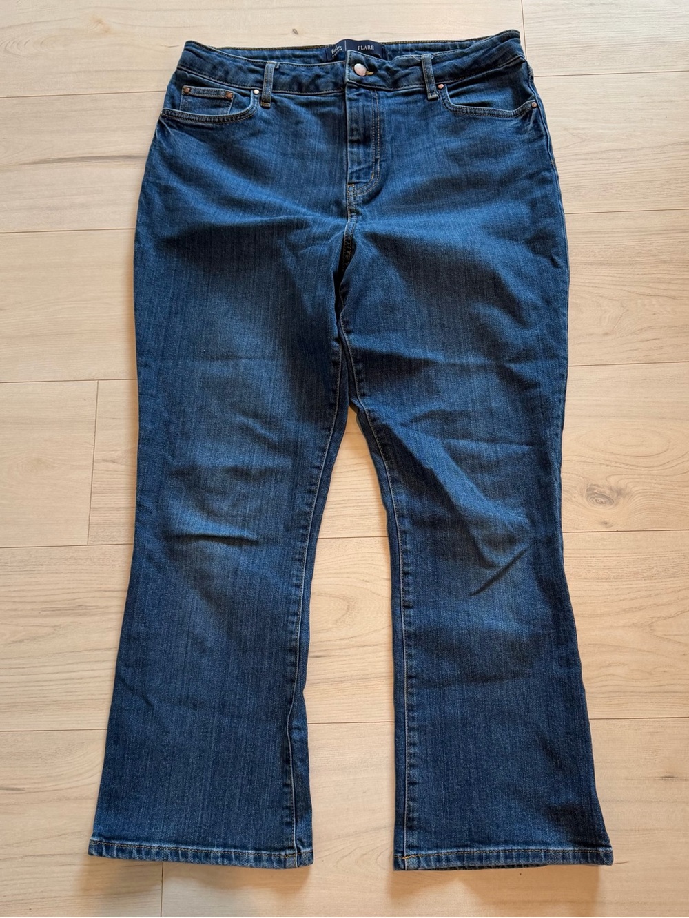 Boden Indigo Flare Jeans Size 10